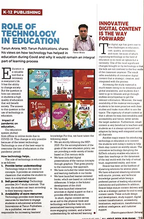 ROLE OF TECNOLOGY IN EDUCATION.