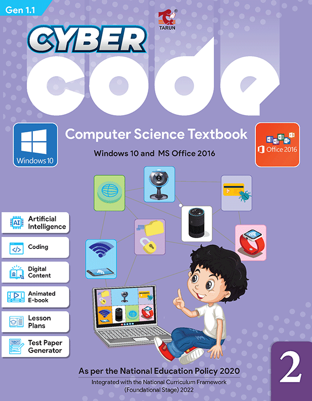 Cyber Code – 2 (Computer Science Text-book) (Digital Content)