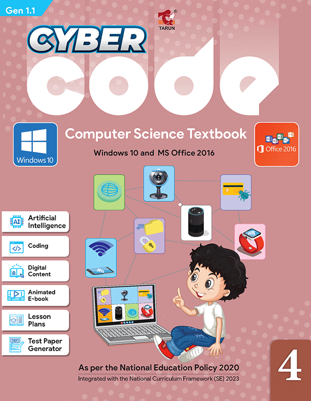 Cyber Code – 4 (Computer Science Text-book) (Digital Content)