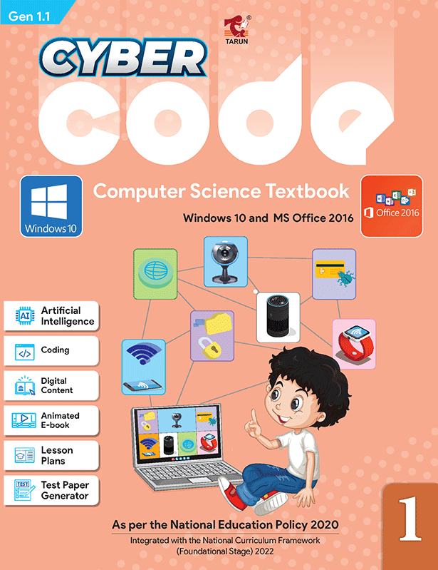 Cyber Code – 1 (Computer Science Text-book) (Digital Content)
