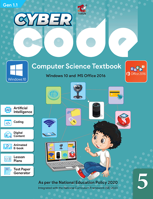Cyber Code – 5 (Computer Science Text-book) (Digital Content)