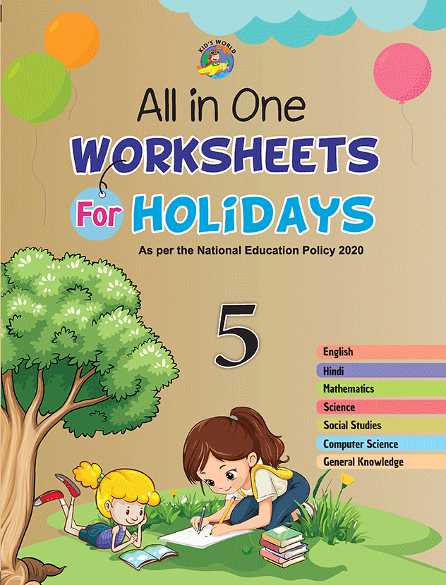 All in One Worksheet For Holidays - 5