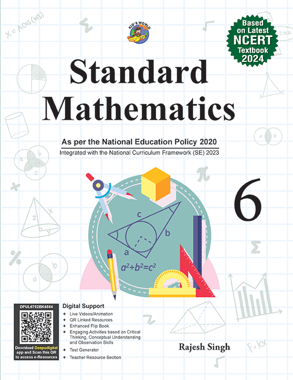 Standard Mathematics – 6 with Digital Content
