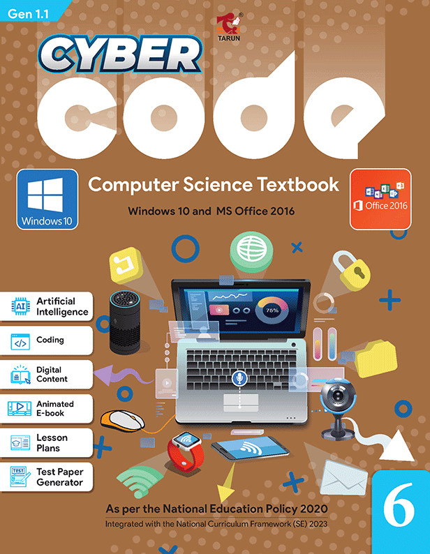 Cyber Code – 6 (Computer Science Text-book) (Digital Content)